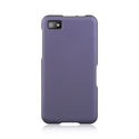 BlackBerry Z10 Case Rugged Drop-Proof Crystal Rubber Purple