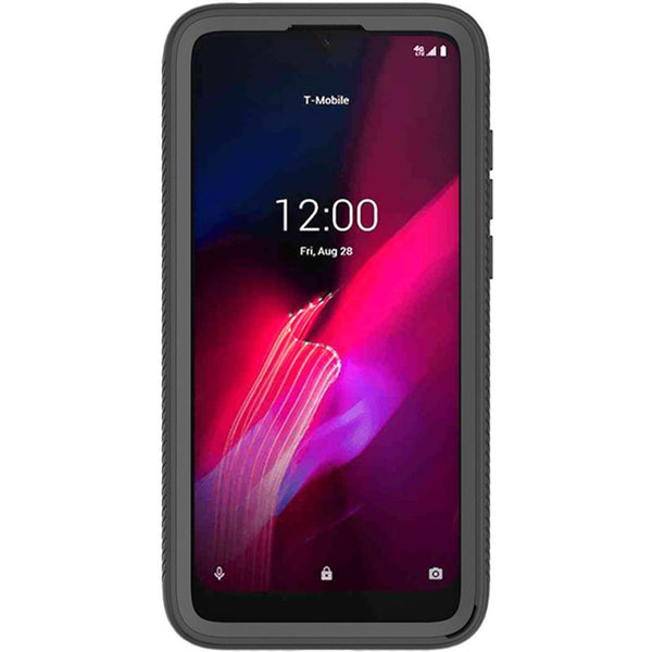 T-Mobile Revvl 5g Case Rugged Drop-Proof - Black, Clear