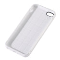 Apple iPhone 5, iPhone 5S, iPhone SE Case Rugged Drop-Proof Dotted TPU Back Cover - White