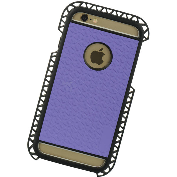 Apple iPhone 6, iPhone 6S Case Rugged Drop-Proof Mesh TPU - Purple
