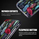 Apple iPhone XR Case Rugged Drop-Proof Holographic Print Design
