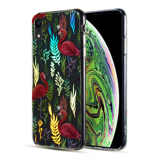 Apple iPhone XR Case Rugged Drop-proof Holographic Print Design