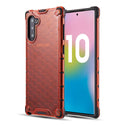 Samsung Galaxy Note 10 Case Rugged Drop-proof Heavy Duty TPU "Honeycomb" Shock Absorption Bumper - Red
