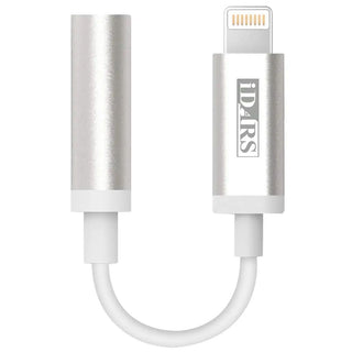iDARS 3.5mm To Lightning Connector Adapter (MFiCertified) - White