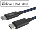 iDARS 8-inch Usb-C To Lightning Cable (MFiCertified) - Blue