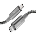 iDARS 4-Ft Usb-C To Lightning Cable (MFiCertified) - Silver
