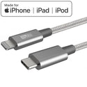 iDARS 4-Ft Usb-C To Lightning Cable (MFiCertified) - White