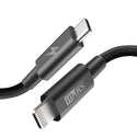 iDARS 6-Ft Usb-C To Lightning Cable (MFiCertified) - Black