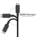 iDARS 6-Ft Usb-C To Lightning Cable (MFiCertified) - Black