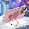 Case for Apple iPhone 15 Plus (6.7") Sphere Collection Premium MagSafe Compatible with Stand and Raised Camera Protection - Pink