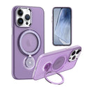 Case for Apple iPhone 15 Pro Max (6.7") Sphere Collection Premium MagSafe Compatible with Stand and Raised Camera Protection - Purple