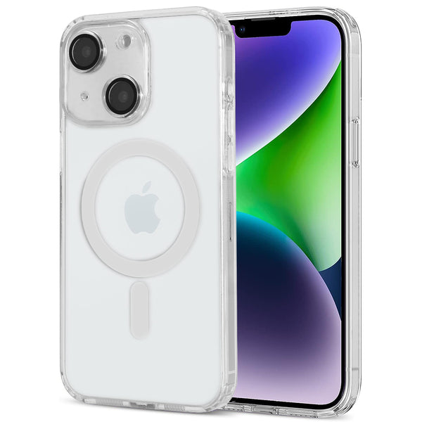 Case For iPhone 14 (6.1") The Everyday Compatible with Magsafe Protective Transparent With Precise Camera Lens Cover Protection And Full Retail Ready Packaging - Clear Transparent