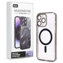 Case For iPhone 15 Pro Max (6.7") The Everyday Compatible with Magsafe Protective Transparent With Precise Camera Lens Cover Protection And Full Retail Ready Packaging - Black Transparent