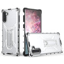 Samsung Galaxy Note 10 Case Rugged Drop-proof Heavy Duty Tinted Clear Impact Absoption Slim Fit with Durable Kickstand - Clear