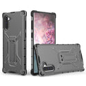 Samsung Galaxy Note 10 Case Rugged Drop-proof Heavy Duty Tinted Clear Impact Absoption Slim Fit with Durable Kickstand - Smoke