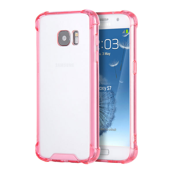 Samsung Galaxy S7 Case Rugged Drop-proof Armor Candy - Hot Pink