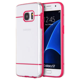 Samsung Galaxy S7 Case Rugged Drop-proof Candy Glamon - Hot Pink