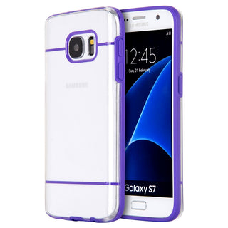 Samsung Galaxy S7 Case Rugged Drop-proof Candy Glamon - Purple