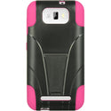Blu Studio 5.5 Case Rugged Drop-Proof Hot Pink Skin + Black Rubber