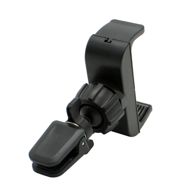 Universal Air Vent Clip Car Mount Phone Holder with Extendable Clip Mount - Black