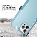 Apple iPhone 13 Case Rugged Drop-Proof Hard Shell with Clip-On Holster - Blue / Black
