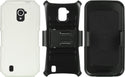 ZTE Source N9511 Case Rugged Drop-Proof Heavy Duty - White / Black