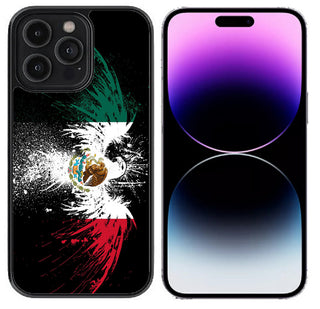 Case For iPhone 14 Pro Max Custom Print - Mexican Eagle