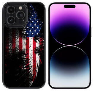 Case For iPhone 14 Pro Max Custom Print - American Eagle 2