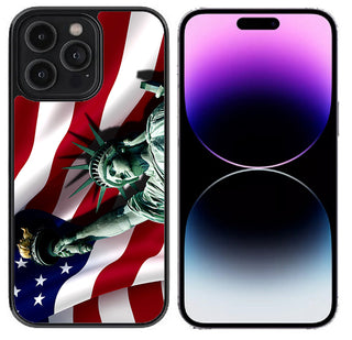 Case For iPhone 13 (6.1"), iPhone 14 (6.1") High Resolution Custom Design Print - Freedom