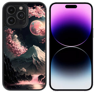 Case For iPhone 14 Plus (6.7"), iPhone 15 Plus (6.7") High Resolution Custom Design Print - Pink Fiji