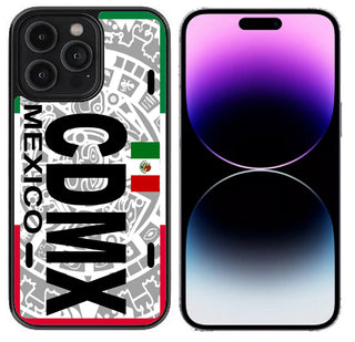 Case For iPhone 13 (6.1"), iPhone 14 (6.1") High Resolution Custom Design Print - Cdmx