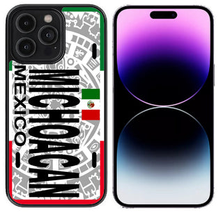 Case For iPhone 13 (6.1"), iPhone 14 (6.1") High Resolution Custom Design Print - Michoacan