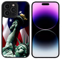 Case For iPhone 14 Pro Max (6.7") High Resolution Custom Design Print - Liberty Flag