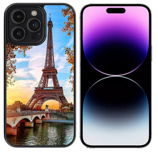 Case For iPhone 12, iPhone 12 Pro High Resolution Custom Design Print - Paris Autumn