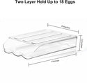 Universal 1 Layer Egg Storage Tray - Clear
