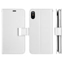 Apple iPhone XS, iPhone X Case Rugged Drop-Proof Wallet Multi-Card ID Slots - White
