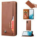Case for Samsung Galaxy A54 5G (2023) Essentials Series Leather Wallet Phone with Credit Card Slots - Brown