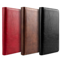 Case for Samsung Galaxy S22 The Luxury Gentleman Magnetic Flip Leather Wallet - Brown