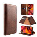 Case for Samsung Galaxy S23+ The Luxury Gentleman Series 4 Magnetic Flip Leather Wallet TPU - Brown