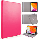 Case for Apple iPad 9 - 10 Universal Basik Slim Folio Protective Cover with Foldable Stand and Multi Viewing Angle - Pink