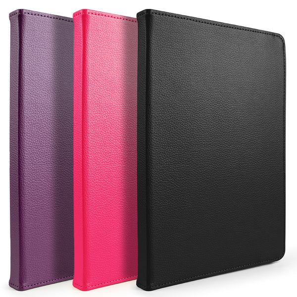 Case for Apple iPad 9 - 10 Universal Basik Slim Folio Protective Cover with Foldable Stand and Multi Viewing Angle - Purple