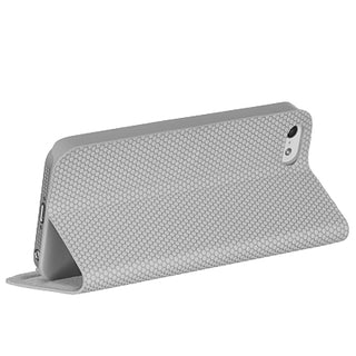 Apple iPhone 5, iPhone 5S, iPhone SE Case Rugged Drop-proof Pouch Hexagon with Stand Kickstand - Gray