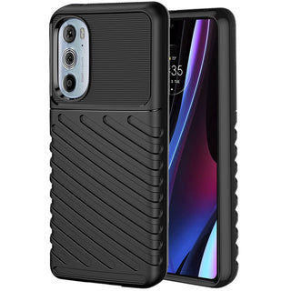 Motorola Edge Plus (2022) Rugged Flexible Case - Black