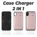Apple iPhone XS and X Battery Charging Case - Pink