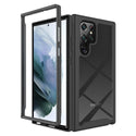 Samsung Galaxy S22 Ultra Hard Rugged Case - Black, Clear