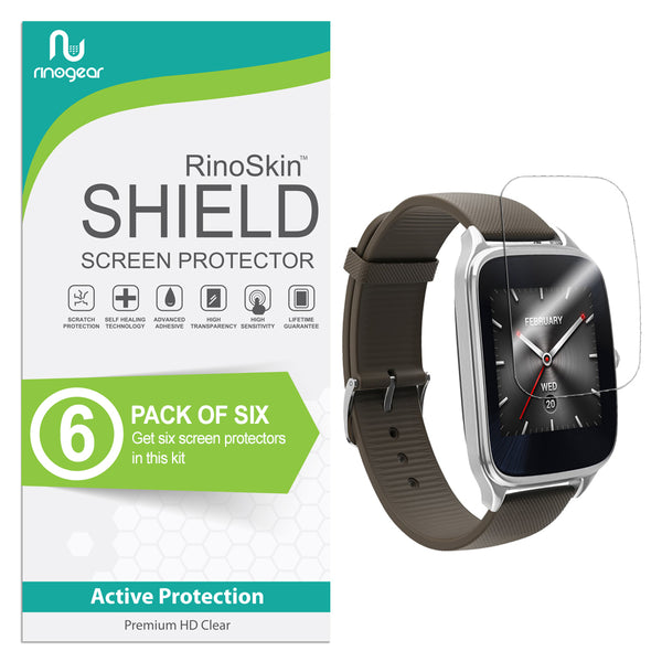 Asus Zenwatch 2 (1.63 inch) Screen Protector - 6-Pack