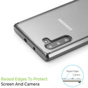 Samsung Galaxy Note 10 Case Rugged Drop-Proof Hard - Clear