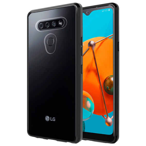 LG K51 Hard Shockproof Case - Clear