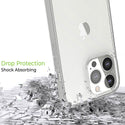 Apple iPhone 13 Pro Case Rugged Drop-Proof Hard - Clear