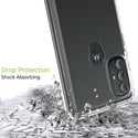 Motorola Moto G Power (2022) Case Rugged Drop-Proof Hard - Clear